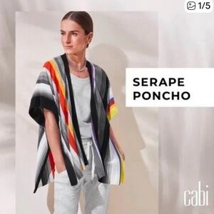 Cabi Serape Poncho #5990